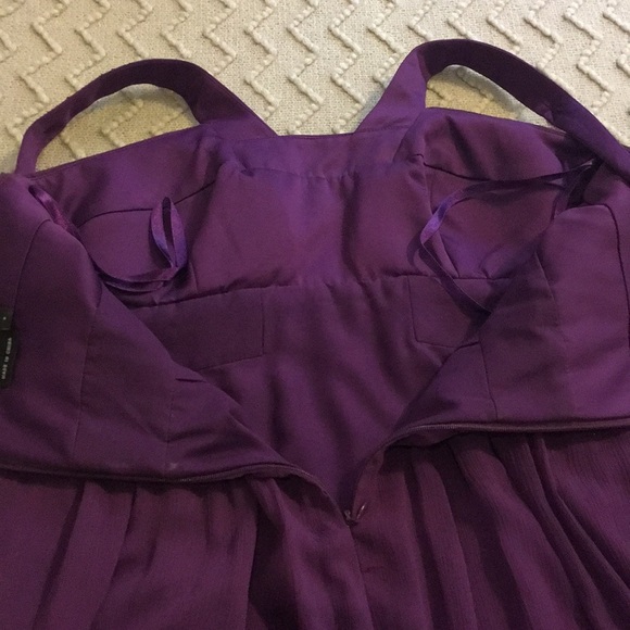 Max and Cleo Purple Formal/SemiFormal Empire Dress - Picture 13 of 16